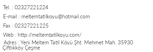 Meltem Tatil Ky telefon numaralar, faks, e-mail, posta adresi ve iletiim bilgileri